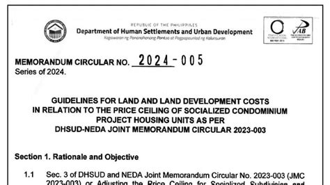 DEPARTMENT MEMORANDUM CIRCULAR NO. series of 2024 .